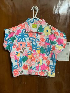 Crop Top And High Pant Set For Girl