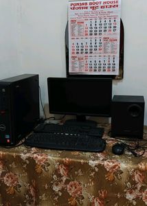 Dell Desktop And CPU Complete Set