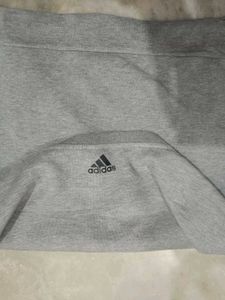 Adidas Gray Logo Sweatshirt