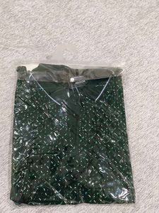 Black Printed Polo T Shirt