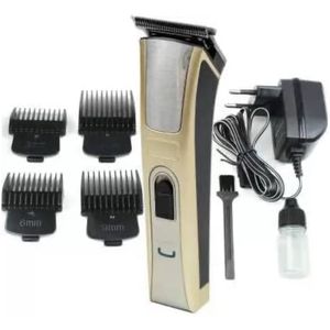 VR Brite V R Brite VR-290 Professional Rechargeable Hair Trimmer Electric Hair Clipper, Razor Runtime: 60 min Trimmer for Men &amp; Women (Golden)