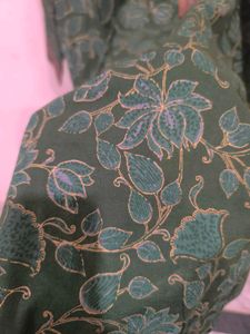 Green Printed Kurti