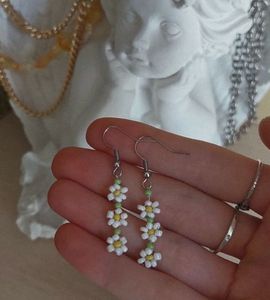 Cute Pinteresty Flower Earrings