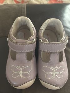 Elefanten Girls Purple Butterfly Shoes