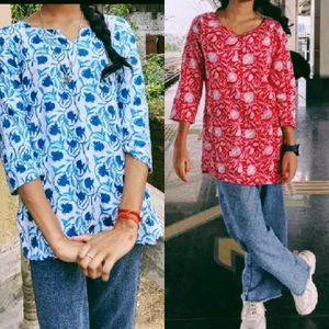 short kurti combo