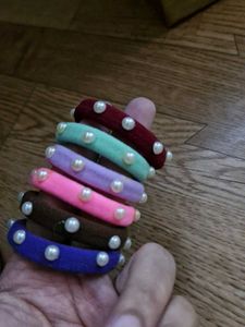 Pearl Hair Tie Set