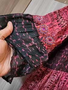 Anarkali Kurti With Beads