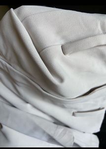 Cream Formal Pants
