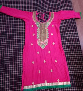 Women Pure Cotton Patiyala Suit