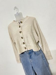 Y2K Korean Cropped Cardigan