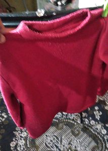 Red Knit Sweater