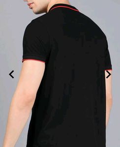 Black Polo T-Shirt