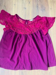 Maroon Top