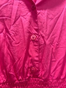 Pink Zudio collar dress