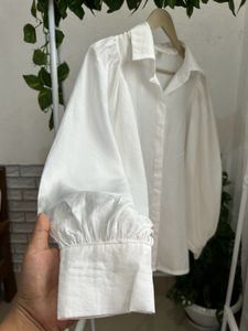 Stylist Loose Fit White Shirt