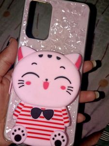 Radme Note 11 T 5g Stripes Purse Pink