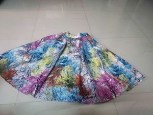 Colorful Skirt - Funky Pattern