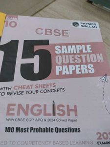 CBSE Class 10 English Sample Papers