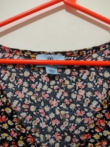Floral Cool Cotton Top length 38