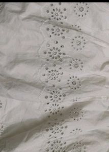 White Embroidered Top