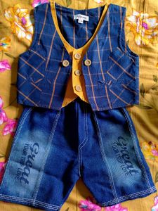 Boy's Vest & Short Set