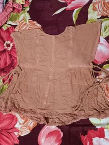 Nude Kaftan Zara Top