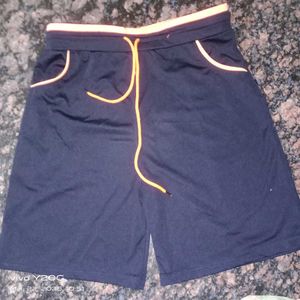 A Navy Blue Colored Short