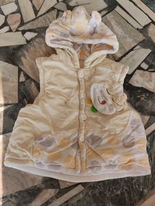 Cute Hooded Baby Vest