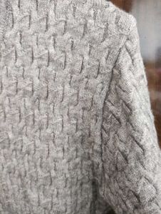Nisha Gray Knit Cardigan for Women