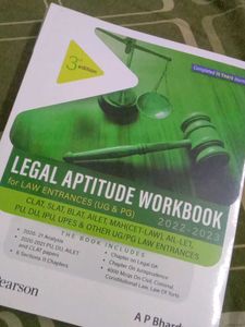 LEGAL APTITUDE WORKBOOK(by A P Bhardwaj)