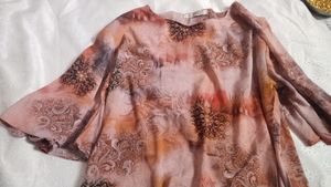 y2k vintage print top