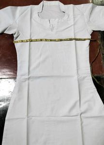 White Uniform For School Going Girls With Pyjama
