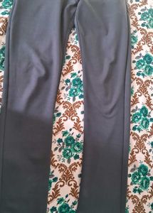 Men's Grey Casual Trousers