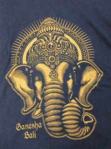 Navy Blue GANESHA T-Shirt
