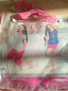 kids 4 ps capri suit