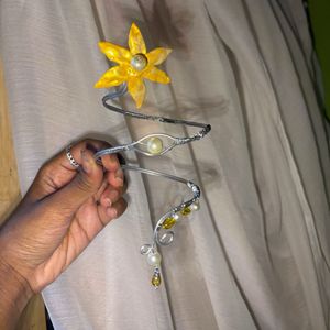 Unique Floral Arm Cuff