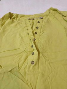 Elegant Yellow Kurta