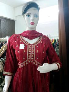 Aliya Cut Kurti Pant Dupatta Set
