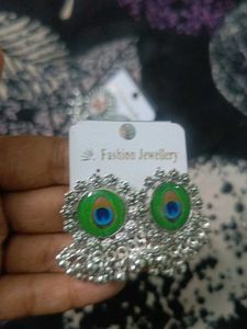 Boho Style Silver Tone Earrings 3 Combo