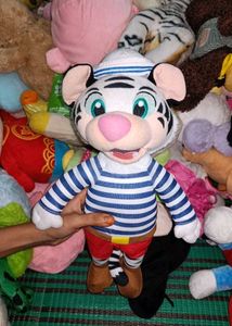 Vintage Sailor Tiger Plush