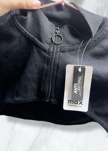 Black MAX Crop Jacket