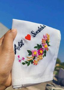 Embroidery Name Hanky❤