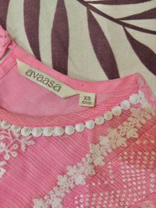Baby Pink Anarkali!