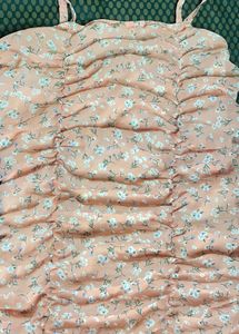 Peach cute one piece