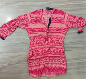 Patterned Casual Shirt