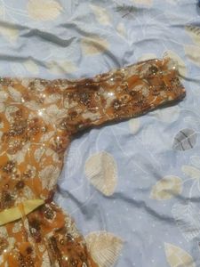 Elegant Embellished Floral Kurta