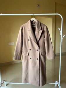 Elegant Tan Trench Coat
