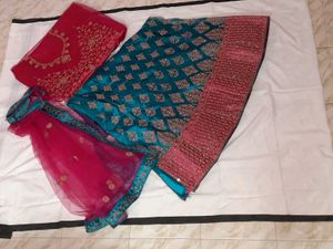 Bridal Lehenga Blue