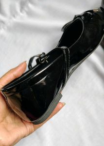 New Glossy Black Loafer