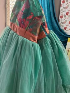 Mint Green Tulle Party Dress